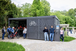 Fahrradabstellanlage am Bahnhof